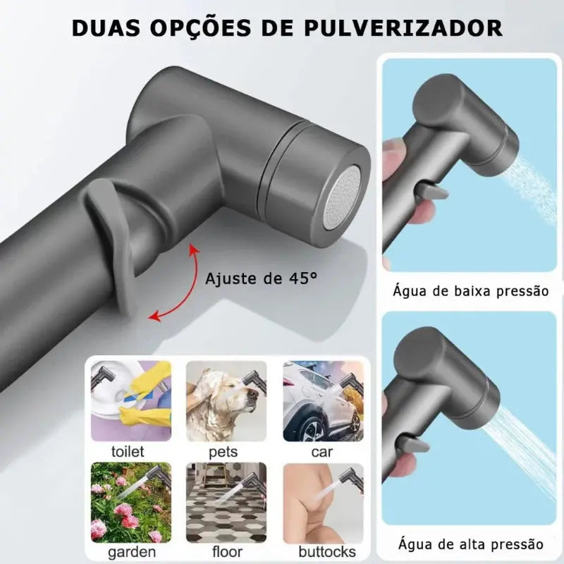 Conjunto Completo de Ducha Higiênica