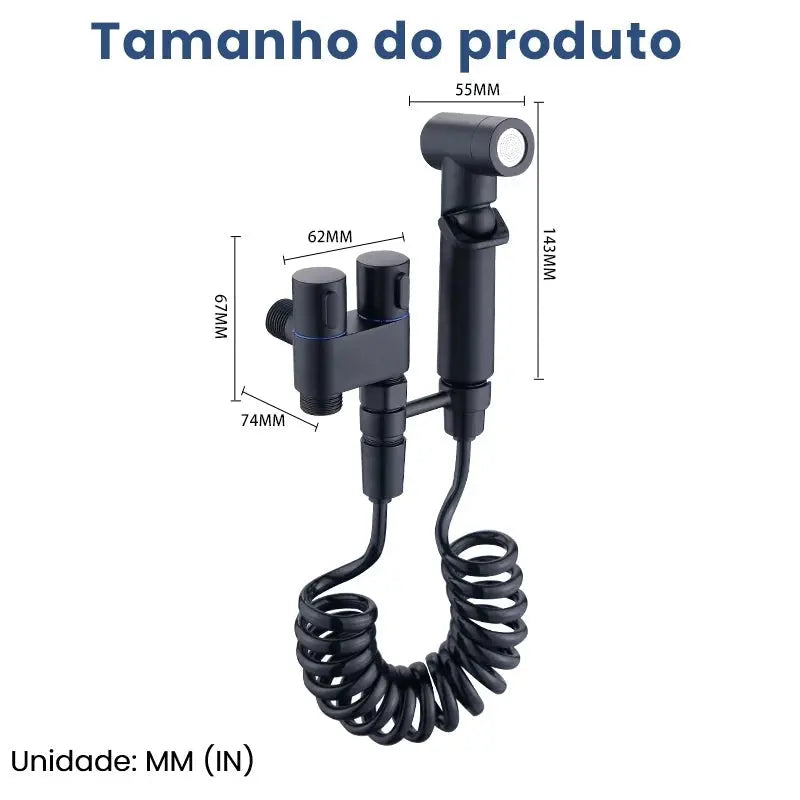 Conjunto Completo de Ducha Higiênica