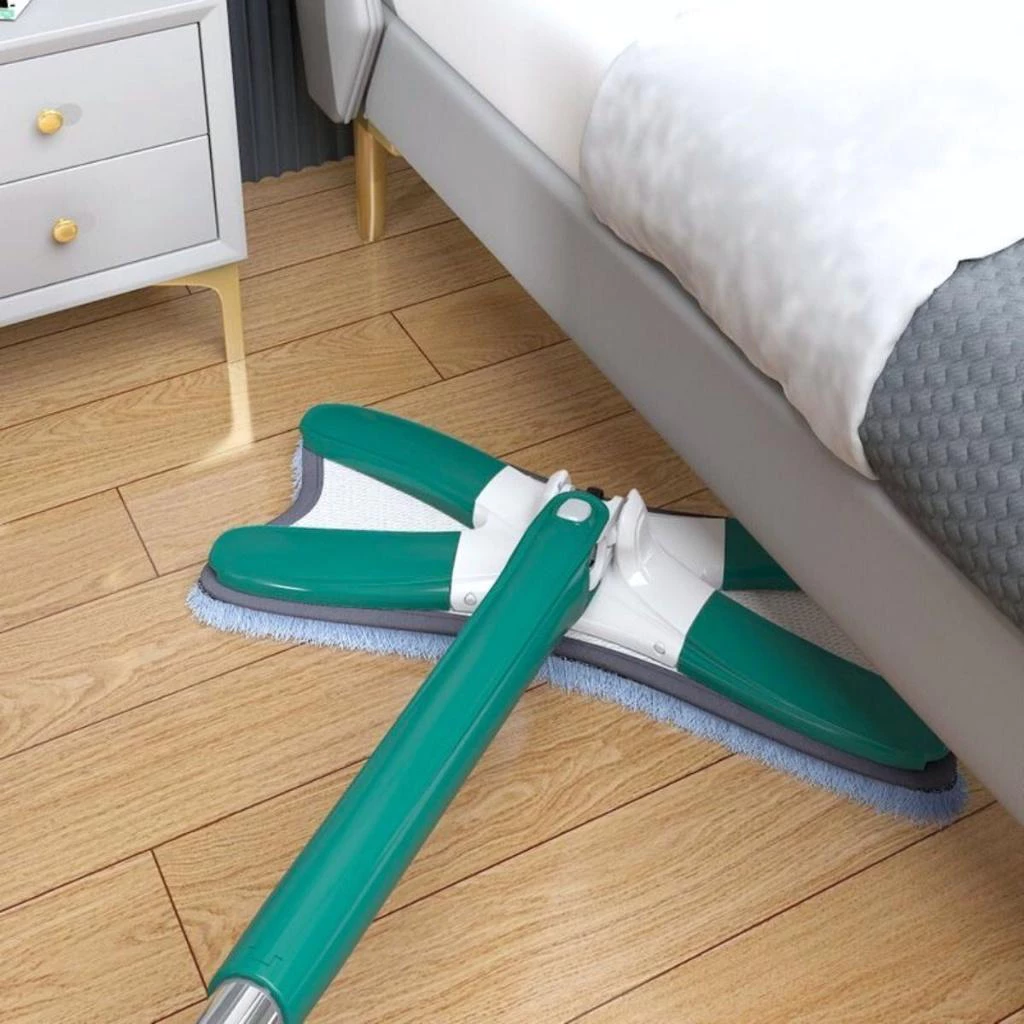 Esfregão Giratório 360° com Torção Lava e Seca de Microfibra