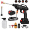 JetMaster® Lavadora Jato Alta Pressão Portátil - Kit com Até 3 Baterias Recarregável