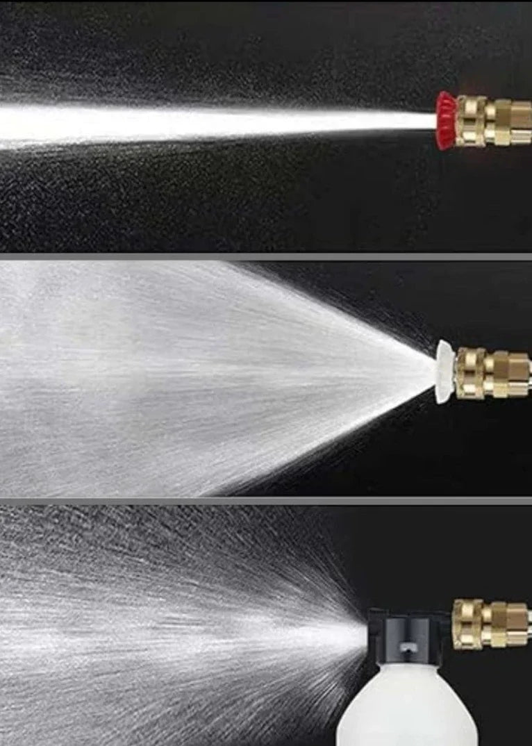 JetMaster® Lavadora Jato Alta Pressão Portátil - Kit com Até 3 Baterias Recarregável