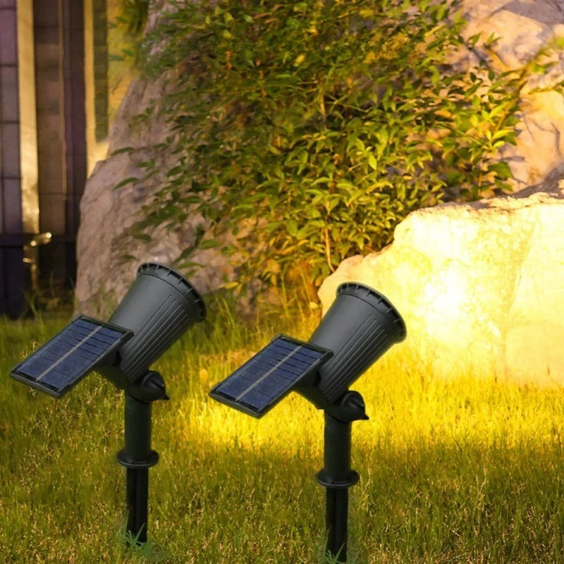 Luminária Solar Espeto para Jardim Com Brilho Ajustável  - IP65 à prova d'água -  EcoBeam
