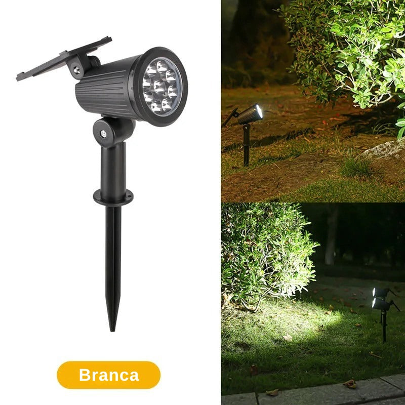 Luminária Solar Espeto para Jardim Com Brilho Ajustável  - IP65 à prova d'água -  EcoBeam