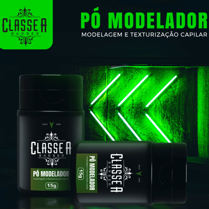 Pó Modelador Classe A 15g  Modela Penteados Efeito Matte Alta Fixação Profissional